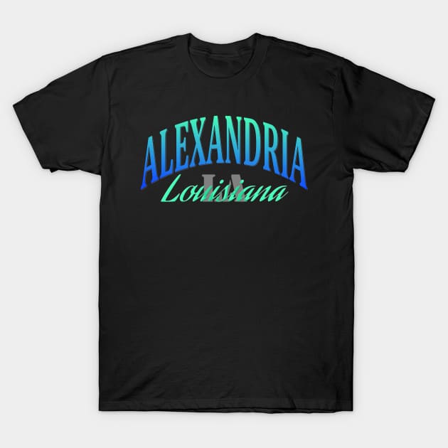 City Pride: Alexandria, Louisiana T-Shirt by Naves